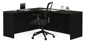 L Shaped Desk Shells Bestar Compact L Shaped Desk