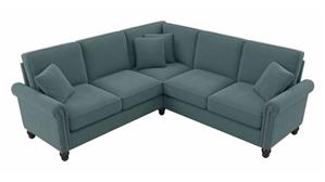 Sectional Sofas Bush Furniture 87in W L-Shaped Sectional Couch