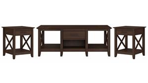 Coffee Tables Bush Furniture Coffee Table with Set of 2 End Tables