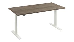 Standing Desks - Electronically Adjustable Bush Furniture 60in W x 30in D Height Adjustable Standing Desk
