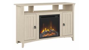 Electric Fireplaces Bush Furniture Tall Electric Fireplace TV Stand for 55in TV