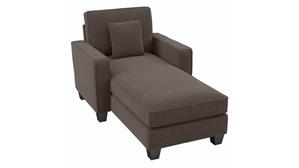 Chaise Lounge Bush Furniture Chaise Lounge with Arms