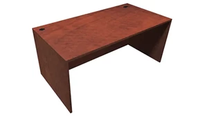 Stand-Alone Desk Shells Office Source 66in W x 24in D Credenza Desk Shell