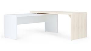 L Shaped Desk Shells Office Source 72in x 71in L-Shape Reversible Desk
