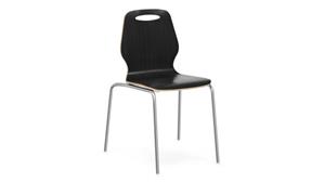 Stackable Meeting Chairs Office Source Hourglass Bentwood Standard Height Cafe Chair (Set of 2)