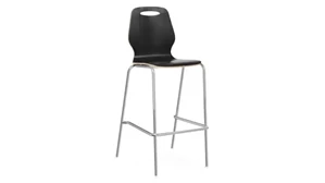 Stools Office Source Hourglass Bentwood Bar Height Cafe Stool (Set of 2)