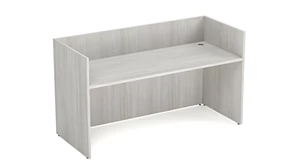 Stand-Alone Desk Shells Office Source 71in x 30in x 40.5"H Cubical Desk