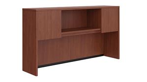 Desk Hutches Office Source 66in Hutch with 2 Laminate Doors