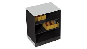 Low Bookcases Office Source 3 Shelf Bookcase