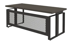 Standing Desks - Electronically Adjustable Office Source 6ft x 30in Height Adjustable Desk