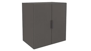Low Storage Cabinets Office Source 3 Shelf Cabinet with Wood Doors