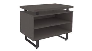 Low Storage Cabinets Office Source Open 2 Shelf Storage Cabinet