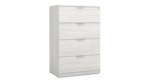 Lateral File Cabinets Office Source Furniture Lateral File Cabinet 35.5in W x 22in D x 54.5in H with 4 Drawers