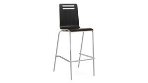 Stools Office Source Square Bentwood Bar Height Cafe Stool (Set of 2)