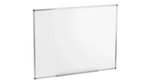 Whiteboards Office Source 48in W x 36in H Magnetic Steel Dry Erase White Board