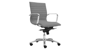 Conference Room Chairs Corp Design Leather Mid Back Chair