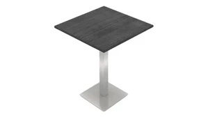 Cafeteria Tables Corp Design 30in Square Top Cafe Height Table
