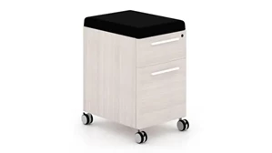 Mobile File Cabinets Corp Design Deluxe Mobile Pedestal (Box / File) - Assembled