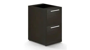 Vertical File Cabinets Corp Design Deluxe 2 Drawer Pedestal (File / File) - Assembled