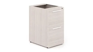 Vertical File Cabinets Corp Design Deluxe 2 Drawer Pedestal (File / File) - Assembled