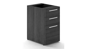 Vertical File Cabinets Corp Design Deluxe 3 Drawer Pedestal (Box / Box / File) - Assembled