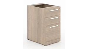 Vertical File Cabinets Corp Design Deluxe 3 Drawer Pedestal (Box / Box / File) - Assembled