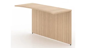 Desk Parts & Accessories Corp Design Curved Bridge 48in