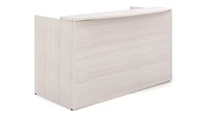 Reception Stand-Alone Desk Corp Design Potenza Reception Desk Shell 72in W x 36in D