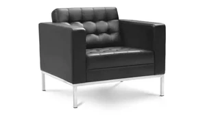 Club & Lounge Chairs Corp Design Leather Lounge Chair