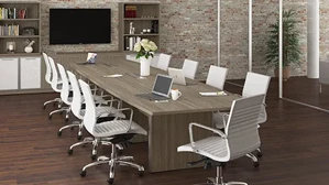 Conference Tables Corp Design 14ft Boat Shaped Conference Table