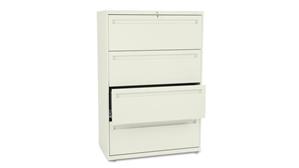 File Cabinets Lateral HON 36in W 4 Drawer Lateral File