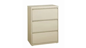 Lateral File Cabinets Hirsh Industries 30in W Three Drawer Lateral File