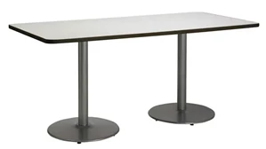 Conference Tables KFI Studios 6ft x 30in Pedestal Table