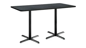 Conference Tables KFI Studios Pedestal Table 6ftd x 30inw x 42inh