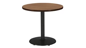 Cafeteria Tables KFI Studios 36in H x 30in Diameter Round Breakroom Table, Round Base