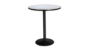 Cafeteria Tables KFI Seating 42in H x 30in Round Table, Bistro Height