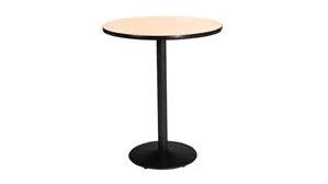 Cafeteria Tables KFI Seating 42in H x 30in Round Table, Bistro Height