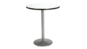 Cafeteria Tables KFI Studios 42in H x 30in Round Table, Bistro Height