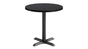 Cafeteria Tables KFI Seating 30in Round Pedestal Table