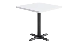 Cafeteria Tables KFI Seating 30in Square Pedestal Table