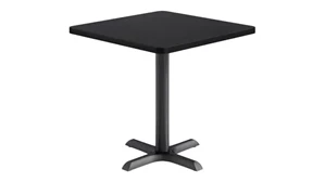 Cafeteria Tables KFI Seating 30in Square Pedestal Table