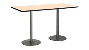 Conference Tables KFI Seating 6ft x 36in Pedestal Table