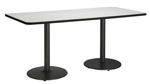 Conference Tables KFI Seating 8ft W x 36in H x 36in D Conference Table, Round Base