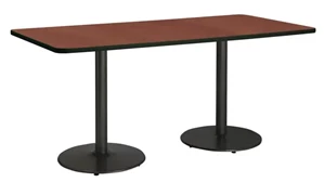 Conference Tables KFI Studios Conference Table 8ft x 36in D x 36in H Round Base