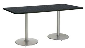 Conference Tables KFI Seating 8ft W x 36in H x 36in D Conference Table, Round Base