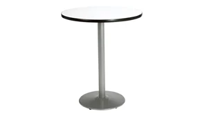 Cafeteria Tables KFI Seating 42in H x 36in Round Table, Bistro Height
