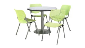Cafeteria Tables KFI Seating Cafeteria Table with 4 Chairs