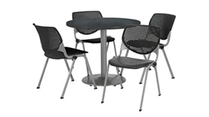 Cafeteria Tables KFI Seating Cafeteria Table with 4 Chairs