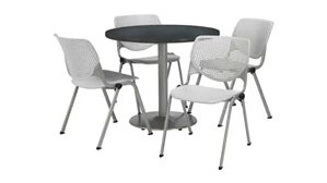 Cafeteria Tables KFI Seating Cafeteria Table with 4 Chairs
