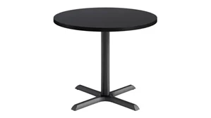 Cafeteria Tables KFI Seating 36in Round Pedestal Table
